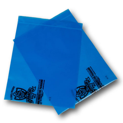 8x10 4mil, ARMOR Poly VCI Zip Top Bags